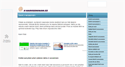 Desktop Screenshot of k-narozeninam.cz